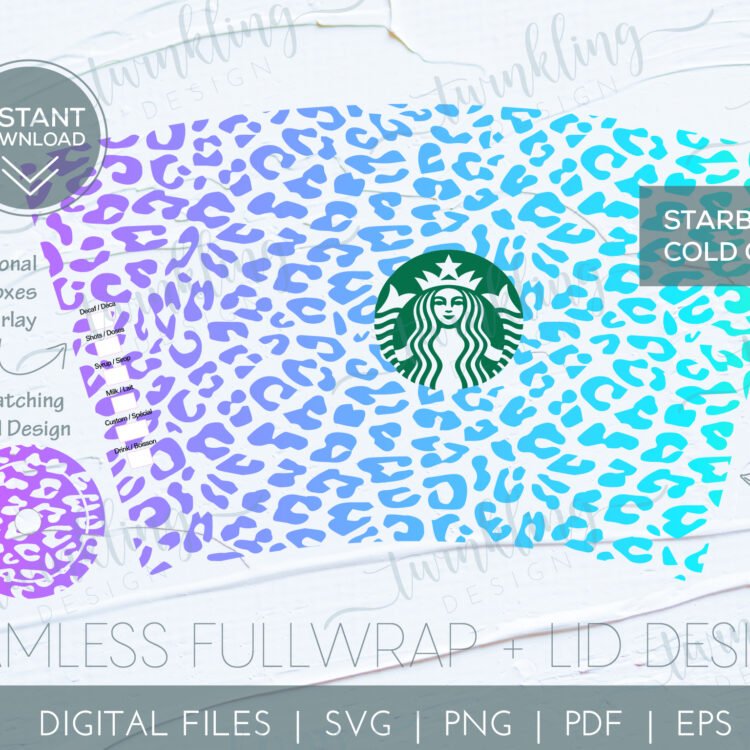 Starbucks Cold Cup Cheetah / Leopard