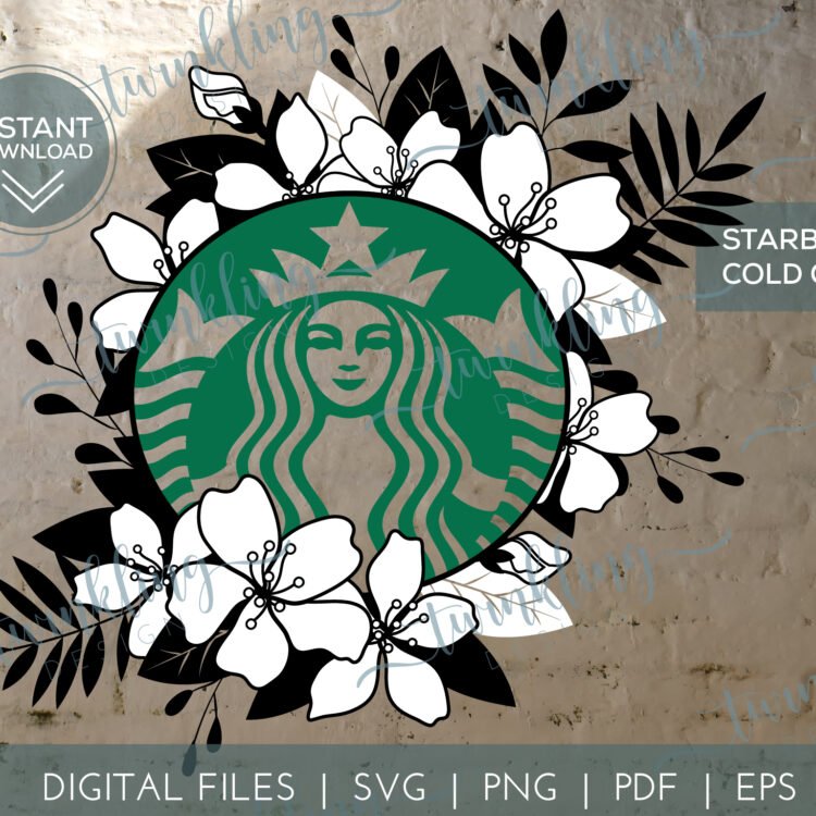 Starbucks Cold Cup FloralWreath_A