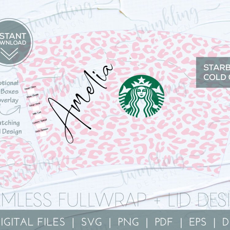 Starbucks Cold Cup Cheetah Open Space
